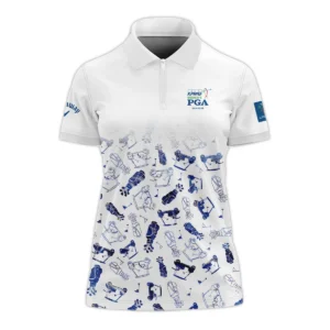 2024 KPMG Women's PGA Championship Golf Icon Abstract Callaway Sleeveless Polo Shirt