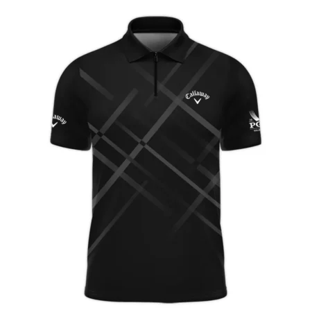 Golf Pattern 2024 PGA Championship Valhalla Callaway Zipper Polo Shirt Style Classic