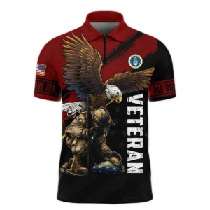 Veteran Eagle All Gave Some Some Gave All U.S. Air Force Veterans All Over Prints Polo Shirt