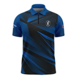 Callaway 124th U.S. Open Pinehurst Dark Blue Gradient Sublimation Polo Shirt Style Classic