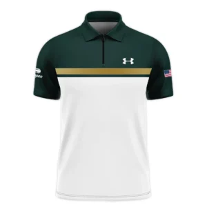 Under Armour US Open Tennis Champions Dark Green Yellow White Polo Shirt Style Classic Polo Shirt For Men