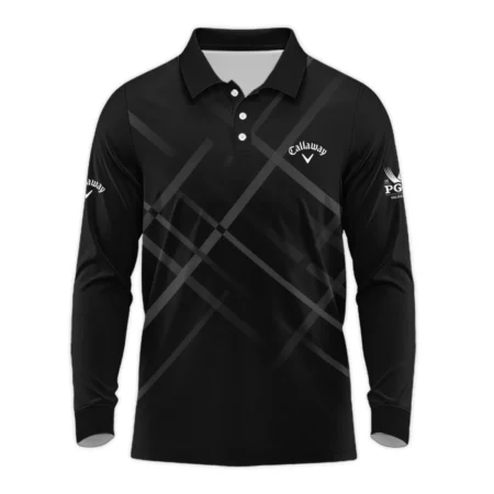 Golf Pattern 2024 PGA Championship Valhalla Callaway Style Classic, Short Sleeve Round Neck Polo Shirt