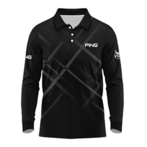 Golf Pattern 2024 PGA Championship Valhalla Ping Zipper Polo Shirt Style Classic