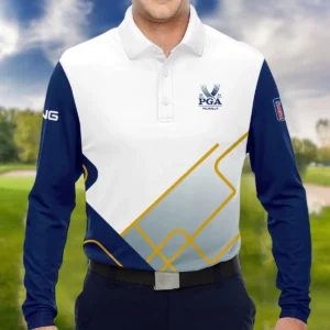 2024 PGA Championship Valhalla Blue White Yellow Line Ping Hoodie Shirt Style Classic