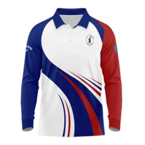 Callaway 124th U.S. Open Pinehurst Golf Blue Red White Background Hoodie Shirt Style Classic Hoodie Shirt