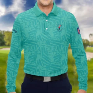 Moderate Cyan Abstract 124th U.S. Open Pinehurst Callaway Hoodie Shirt Style Classic