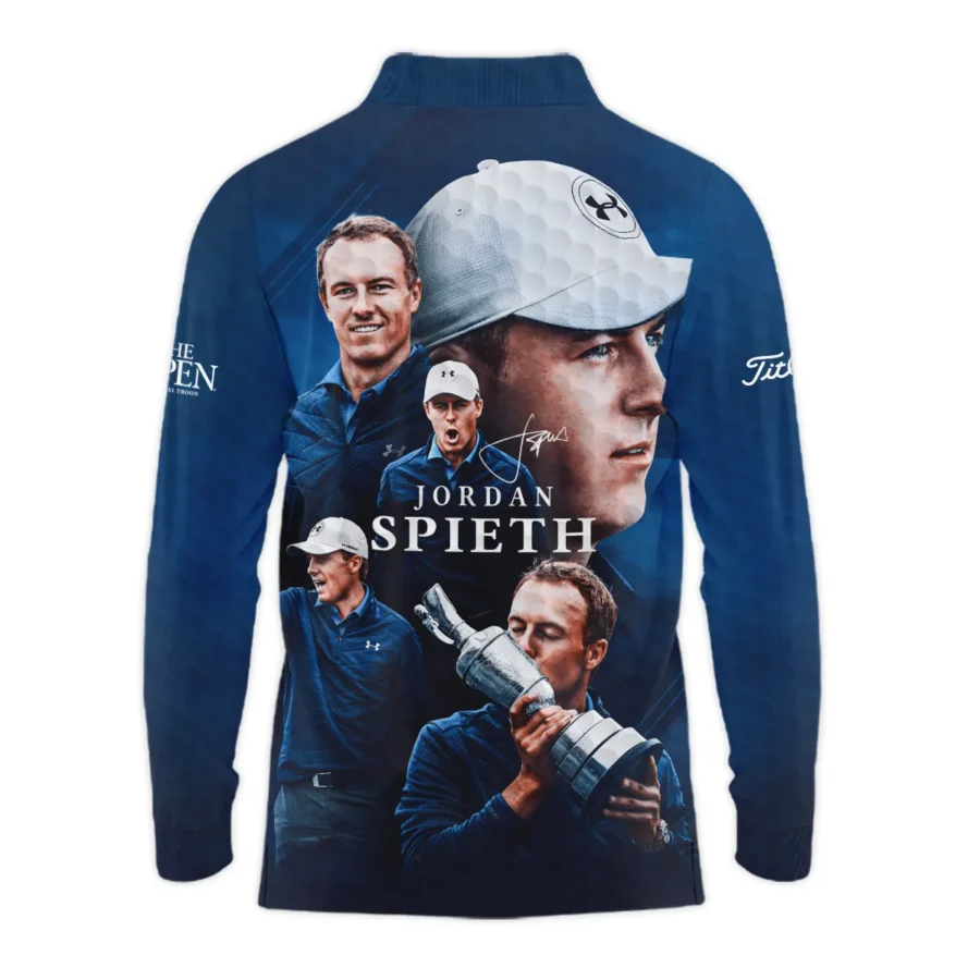 Golf Jordan Spieth Fans Loves 152nd The Open Championship Callaway Long Polo Shirt Style Classic