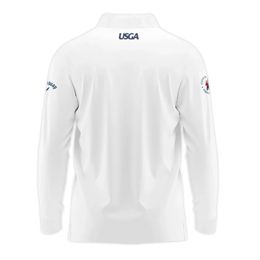 The Golfing Legend Golf 124th U.S. Open Pinehurst Callaway Long Polo Shirt Style Classic