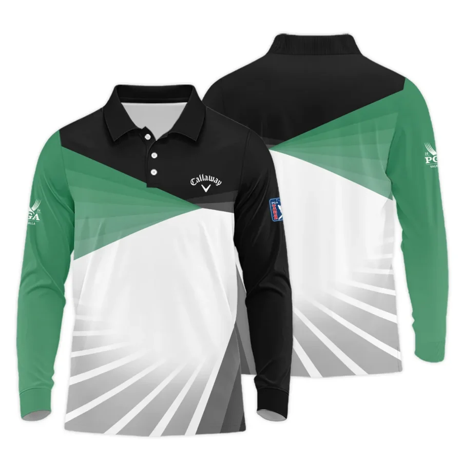 Golf Pattern 2024 PGA Championship Valhalla Callaway Long Polo Shirt Style Classic