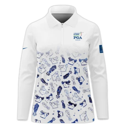 2024 KPMG Women's PGA Championship Golf Icon Abstract Nike Long Polo Shirt