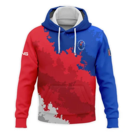 Ping 124th U.S. Open Pinehurst Blue Red White Background Hoodie Shirt Style Classic