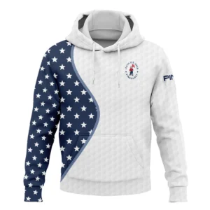 Golf Pattern Light Blue Cup 124th U.S. Open Pinehurst Ping Zipper Hoodie Shirt Style Classic