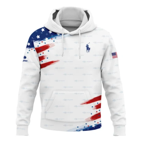 USA Flag US Open Tennis Champions Ralph Lauren Performance Hoodie Shirt