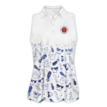 Golf Icon Abstract Pattern 79th U.S. Women’s Open Lancaster Callaway Sleeveless Polo Shirt
