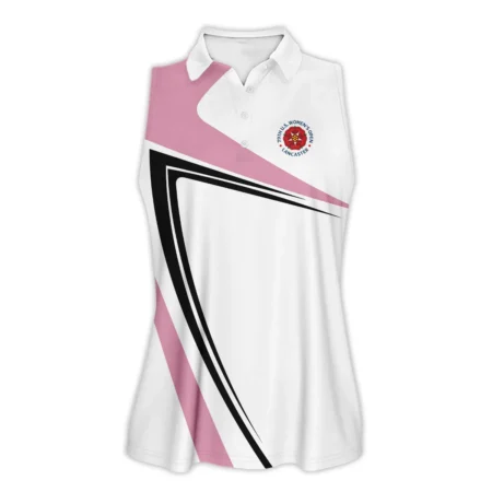 Pink Black Golf Pattern 79th U.S. Women’s Open Lancaster Callaway Sleeveless Polo Shirt