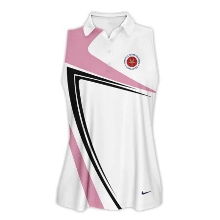 Pink Black Golf Pattern 79th U.S. Women’s Open Lancaster Nike Sleeveless Polo Shirt