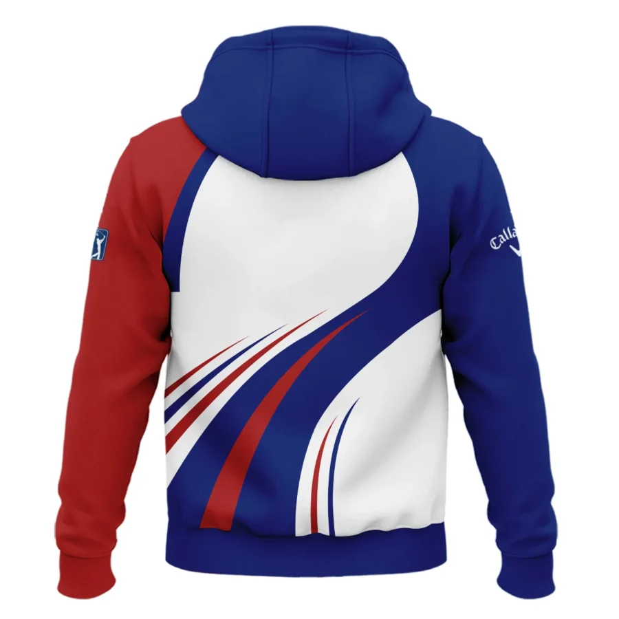 Callaway 124th U.S. Open Pinehurst Golf Blue Red White Background Hoodie Shirt Style Classic Hoodie Shirt