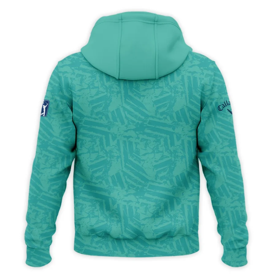 Moderate Cyan Abstract 124th U.S. Open Pinehurst Callaway Zipper Hoodie Shirt Style Classic