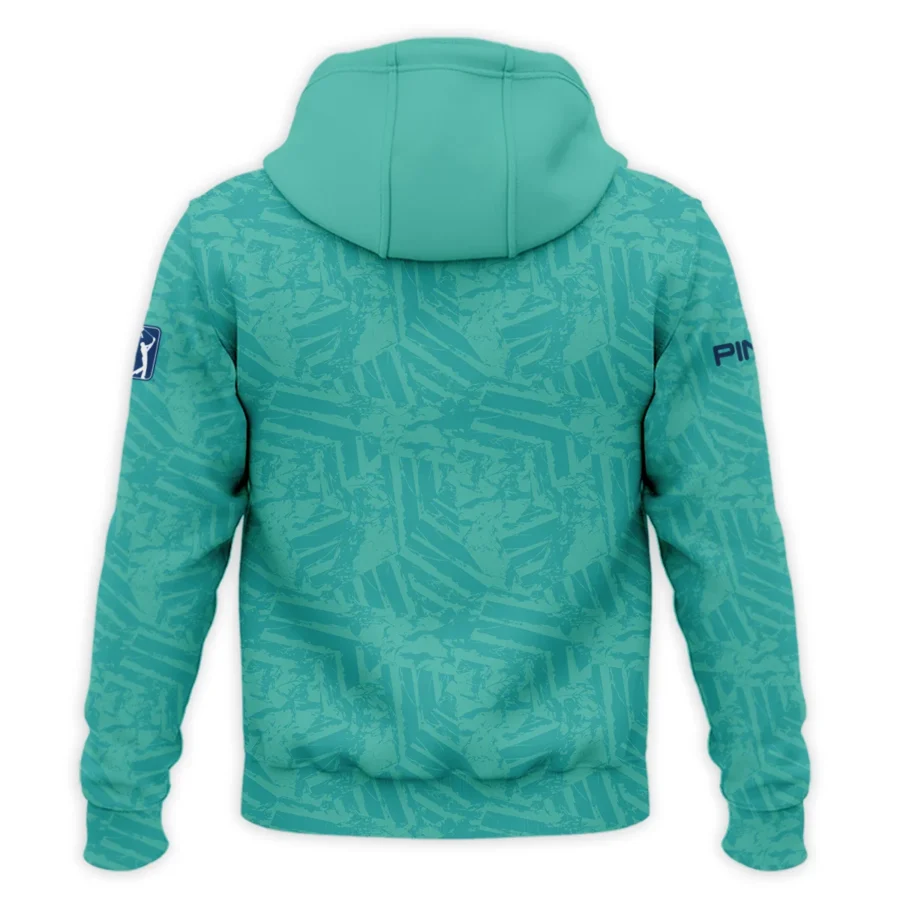 Moderate Cyan Abstract 124th U.S. Open Pinehurst Ping Hoodie Shirt Style Classic