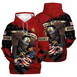 Veteran All Gave Some Some Gave All U.S. Marine Corps Veterans All Over Prints Zipper Hoodie Shirt