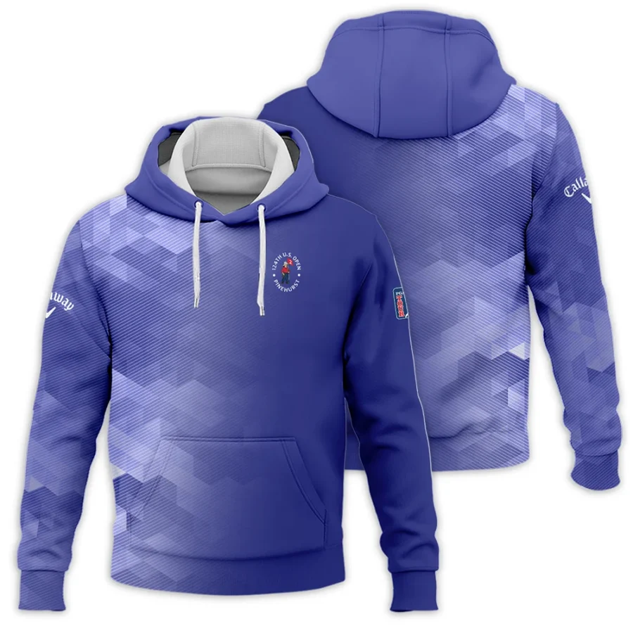 124th U.S. Open Pinehurst Callaway Dark Moderate Blue Abstract Hoodie Shirt Style Classic