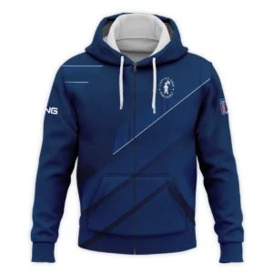 124th U.S. Open Pinehurst Dark Blue White Line Ping Hoodie Shirt Style Classic