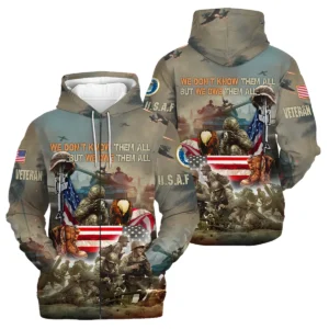 Veteran We Dont Know Them All But We Owe Them All U.S. Air Force Veterans All Over Prints Hoodie Shirt