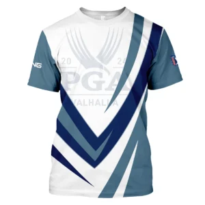 Ping 2024 PGA Championship Valhalla Dark Moderate Blue White Blue Sleeveless Jacket Style Classic Sleeveless Jacket