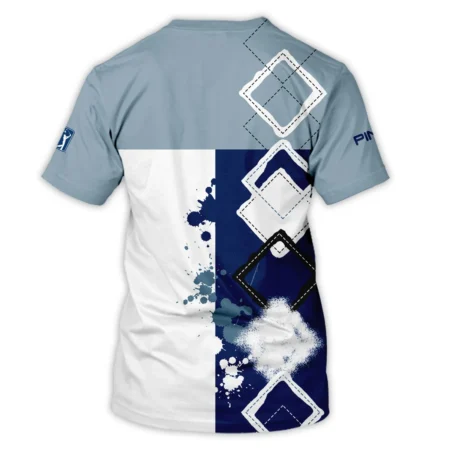 2024 PGA Championship Valhalla Ping Blue White Brush Line Unisex T-Shirt Style Classic T-Shirt