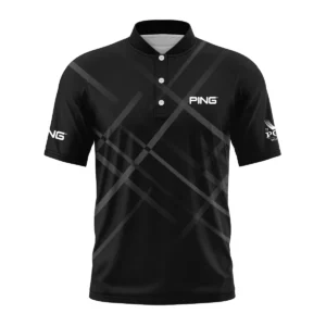 Golf Pattern 2024 PGA Championship Valhalla Ping Quarter-Zip Polo Shirt