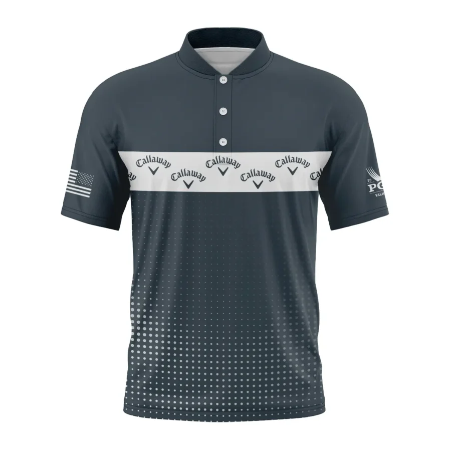 Golf 2024 PGA Championship Valhalla Callaway Style Classic, Short Sleeve Round Neck Polo Shirt