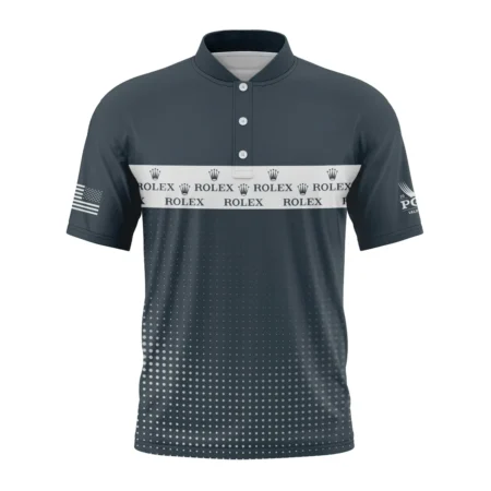 Golf 2024 PGA Championship Valhalla Rolex Style Classic, Short Sleeve Round Neck Polo Shirt