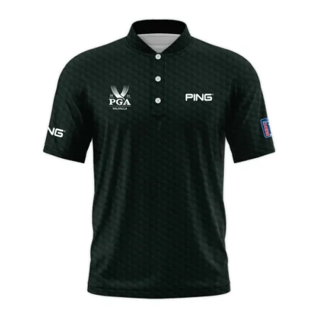 Golf Tiger Woods Fans Loves 152nd The Open Championship Ping Style Classic, Short Sleeve Round Neck Polo Shirt