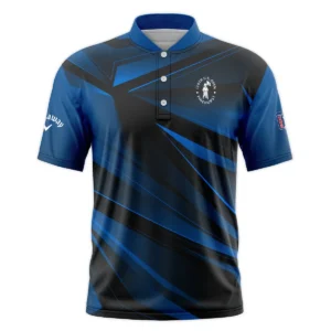 Callaway 124th U.S. Open Pinehurst Dark Blue Gradient Sublimation Quarter-Zip Polo Shirt