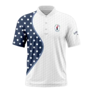 Golf Pattern Light Blue Cup 124th U.S. Open Pinehurst Ping Polo Shirt Style Classic