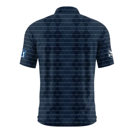 Golf Argyle Pattern 2024 PGA Championship Valhalla Callaway Style Classic, Short Sleeve Round Neck Polo Shirt