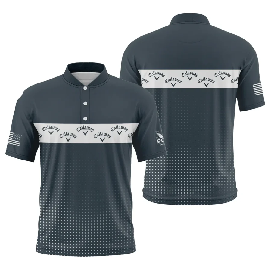 Golf 2024 PGA Championship Valhalla Callaway Style Classic, Short Sleeve Round Neck Polo Shirt