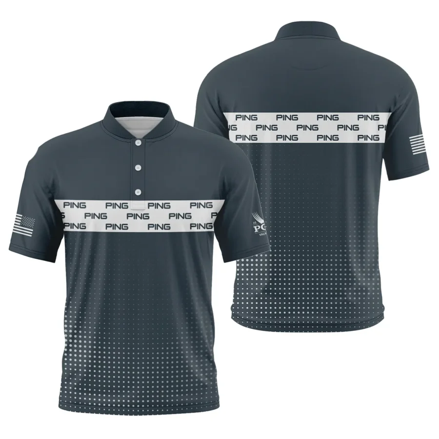 Golf 2024 PGA Championship Valhalla Ping Style Classic, Short Sleeve Round Neck Polo Shirt