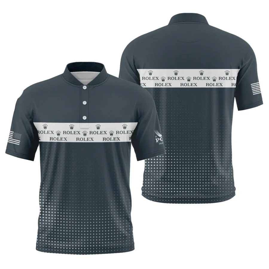 Golf 2024 PGA Championship Valhalla Rolex Style Classic, Short Sleeve Round Neck Polo Shirt