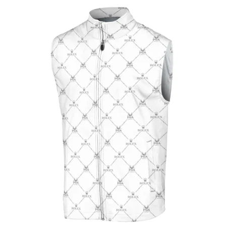 Golf Pattern 2024 PGA Championship Valhalla Rolex Sleeveless Jacket Style Classic