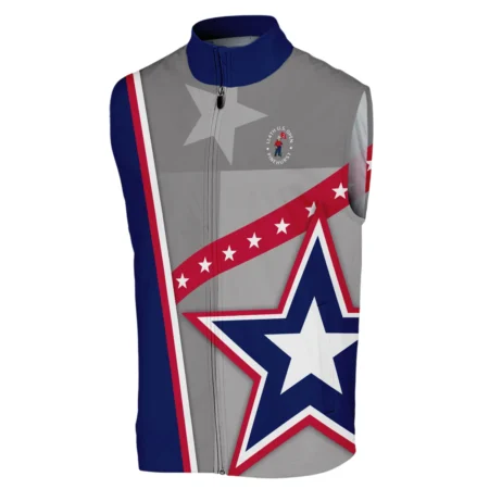 124th U.S. Open Pinehurst Ping White Star Red Line Blue  Sleeveless Jacket Style Classic Sleeveless Jacket