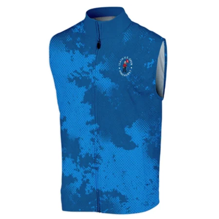 124th U.S. Open Pinehurst Callaway Blue Sport Pattern Sleeveless Jacket Style Classic