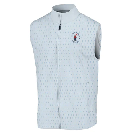 Golf Pattern Light Blue Cup 124th U.S. Open Pinehurst Ping Sleeveless Jacket Style Classic