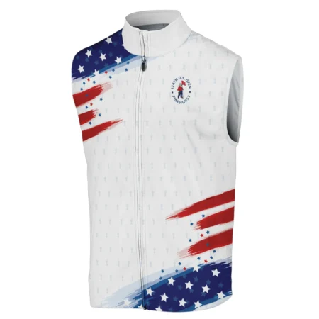 Golf Flag American Loves 124th U.S. Open Pinehurst Rolex Sleeveless Jacket Style Classic