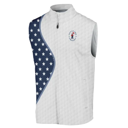 Golf Pattern Light Blue Cup 124th U.S. Open Pinehurst Ping Sleeveless Jacket Style Classic