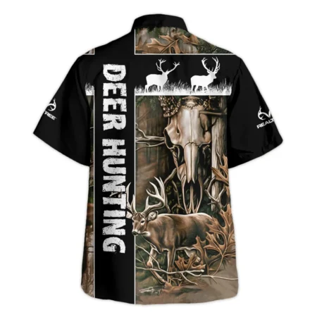 Deer Hunting Deer Hunter Realtree All Over Prints Oversized Hawaiian Shirt