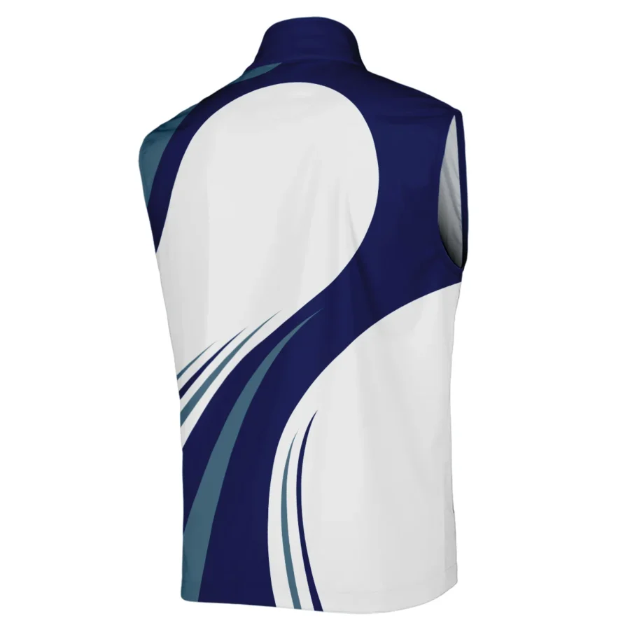 2024 PGA Championship Valhalla Golf Blue Wave Pattern Callaway Sleeveless Jacket Style Classic Sleeveless Jacket