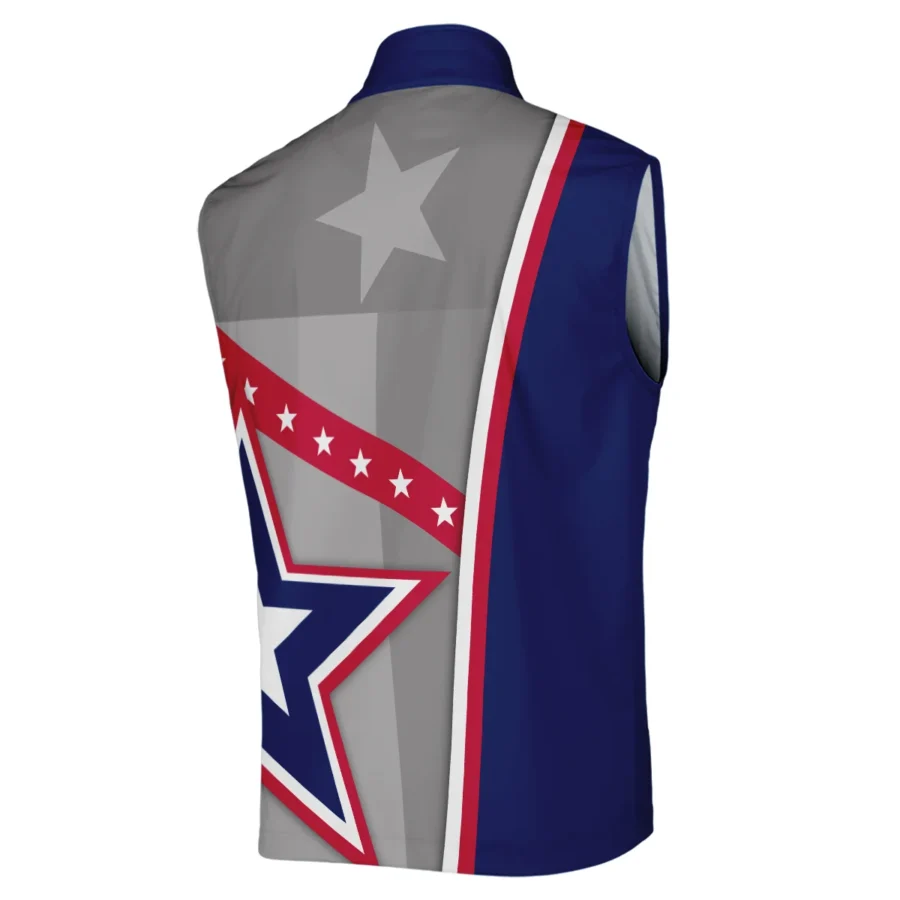 124th U.S. Open Pinehurst Callaway White Star Red Line Blue  Sleeveless Jacket Style Classic Sleeveless Jacket