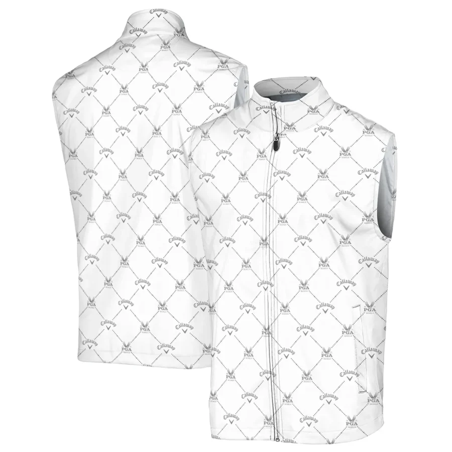 Golf Pattern 2024 PGA Championship Valhalla Callaway Sleeveless Jacket Style Classic