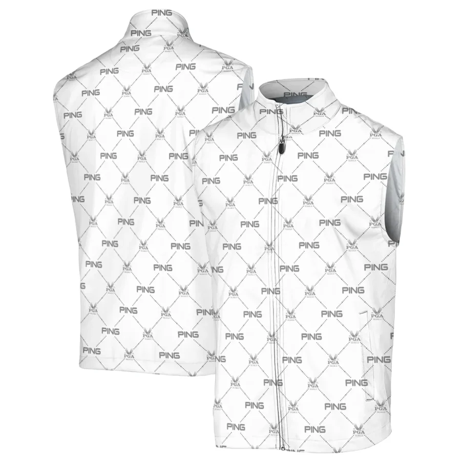 Golf Pattern 2024 PGA Championship Valhalla Ping Sleeveless Jacket Style Classic